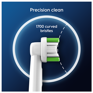 Braun Oral-B Precision Clean Pro, 8 шт., белый - Насадки для зубной щетки