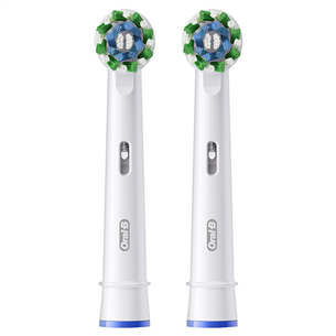 Braun Oral-B Cross Action Pro, 2 tk, valge - Varuharjad