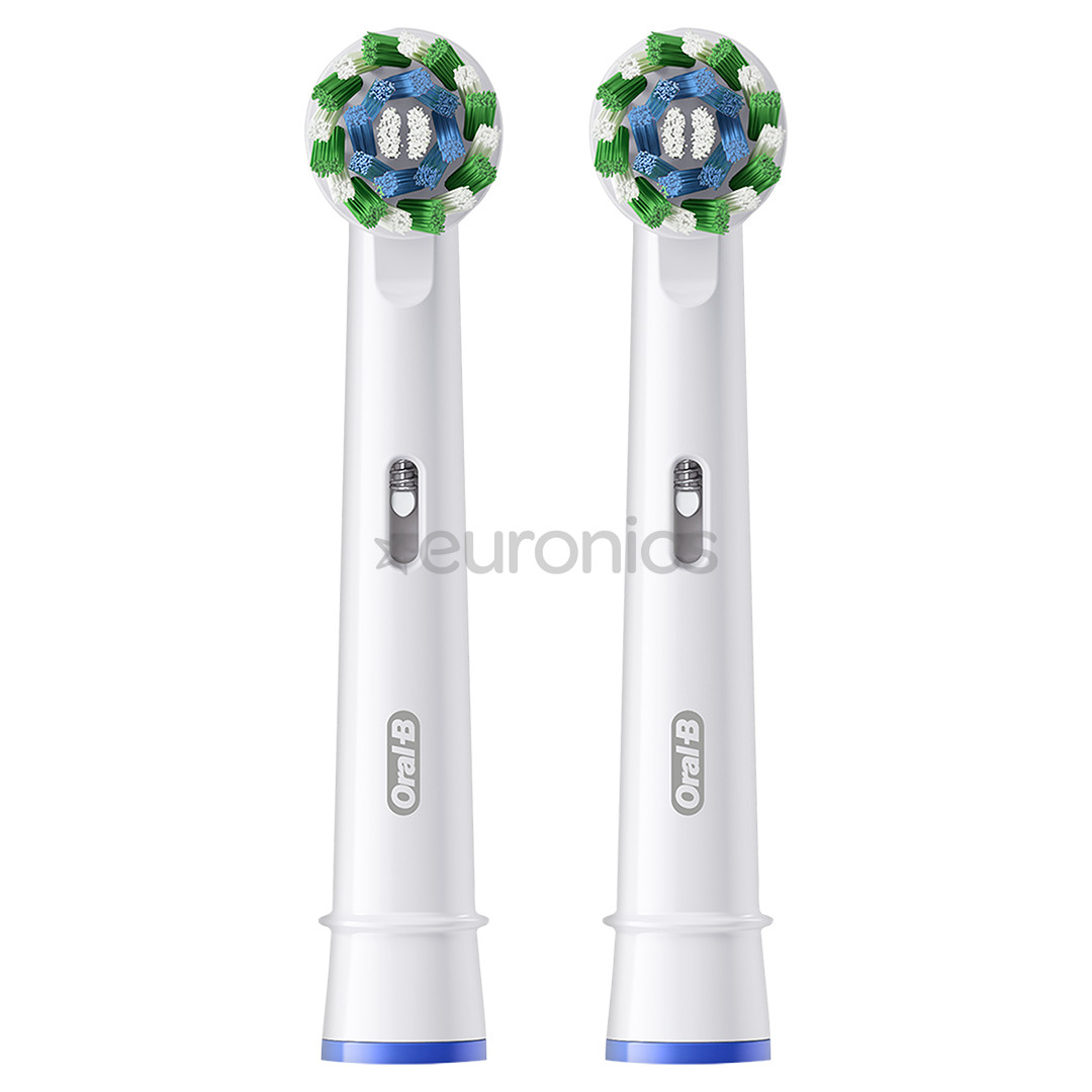 Braun Oral-B Cross Action Pro, 2 tk, valge - Varuharjad