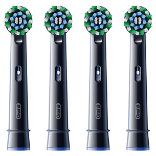 Braun Oral-B Cross Action Pro, 4 pcs, black - Spare brushes