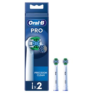 Braun Oral-B Precision Clean Pro, 2 tk, valge - Varuharjad