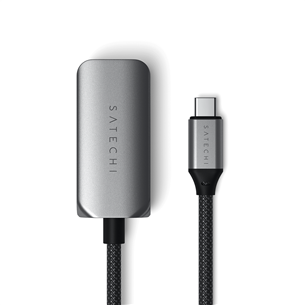 Satechi USB-C to 2.5 Gigabit Ethernet, серый - USB-адаптер