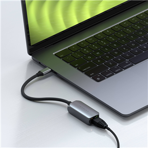 Satechi USB-C to 2.5 Gigabit Ethernet, серый - USB-адаптер