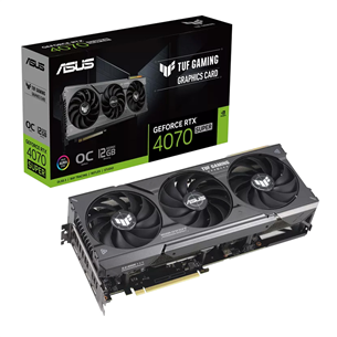 Asus, NVIDIA GeForce RTX 4070 Super, 12 ГБ, GDDR6X, 192 бит - Графическая карта 197105450875