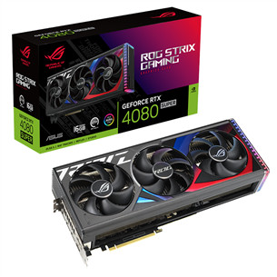 Asus, NVIDIA GeForce RTX 4080 Super, 16 GB, GDDR6X, 256 bit - Graphics card