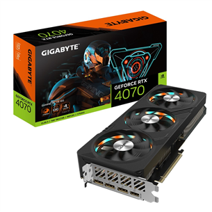 Gigabyte, NVIDIA GeForce RTX 4070, 12 GB, GDDR6X, 192 bit - Graafikakaart