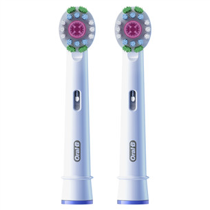 Braun Oral-B Pro 3D White, 2 tk, valge - Varuharjad