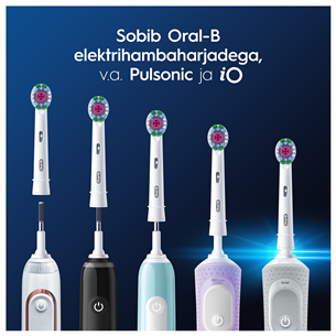 Braun Oral-B Pro 3D White, 2 tk, valge - Varuharjad