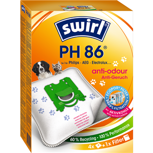 Swirl, 4 pcs - Dust bags PH86PET