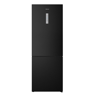 Hisense, NoFrost, 495 L, 200 cm, black - Refrigerator