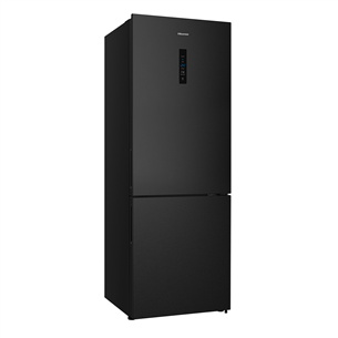 Hisense, NoFrost, 495 L, 200 cm, black - Refrigerator