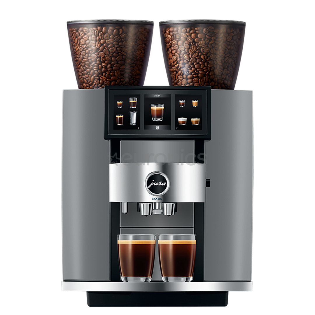 JURA Giga W10, Diamond Silver - Кофемашина