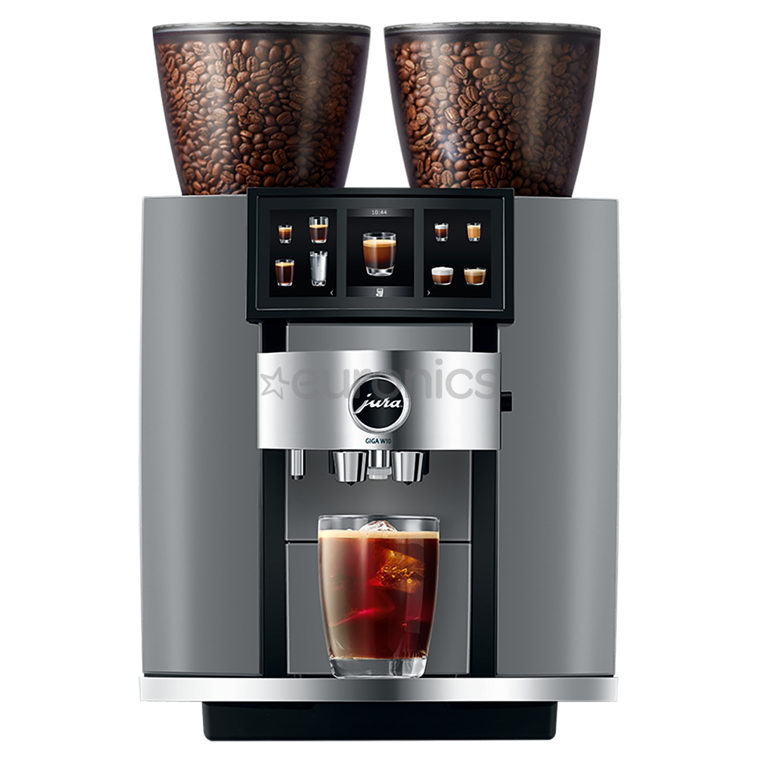 JURA Giga W10, Diamond Silver - Кофемашина