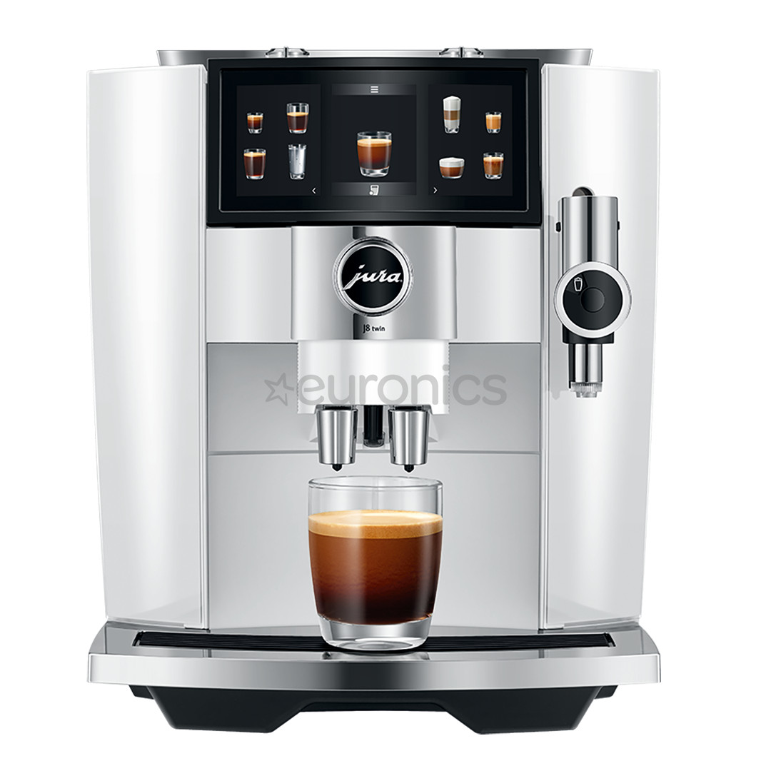 JURA J8 twin, Diamond White - Espressomasin