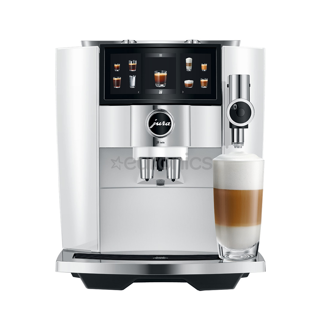 JURA J8 twin, Diamond White - Espressomasin