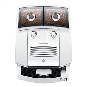 JURA J8 twin, Diamond White - Espressomasin