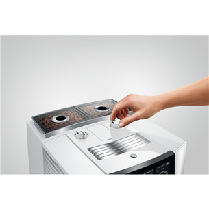 JURA J8 twin, Diamond White - Espressomasin