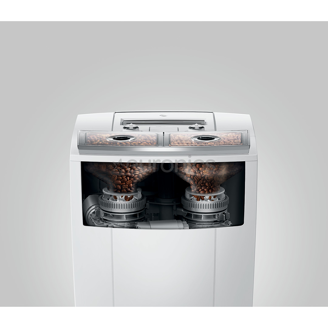 JURA J8 twin, Diamond White - Espressomasin