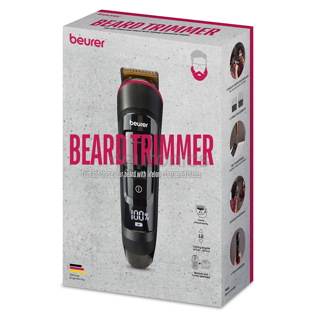 Beurer, must - Habemetrimmer