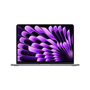 Apple MacBook Air 13'' (2024), M3 8C/8C, 8 GB, 256 GB, SWE, hall - Sülearvuti