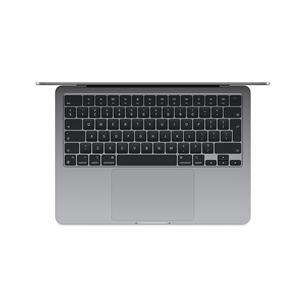 Apple MacBook Air 13'' (2024), M3 8C/8C, 8 GB, 256 GB, RUS, hall - Sülearvuti