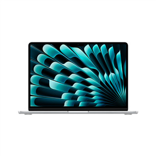 Apple MacBook Air 13'' (2024), M3 8C/8C, 8 GB, 256 GB, SWE, hõbe - Sülearvuti