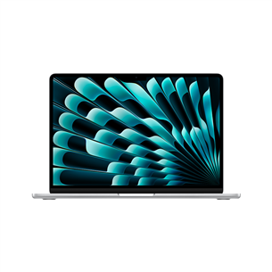 Apple MacBook Air 13'' (2024), M3 8C/8C, 8 ГБ, 256 ГБ, SWE, серебристый - Ноутбук MRXQ3KS/A