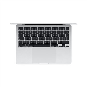 Apple MacBook Air 13'' (2024), M3 8C/8C, 8 GB, 256 GB, SWE, hõbe - Sülearvuti