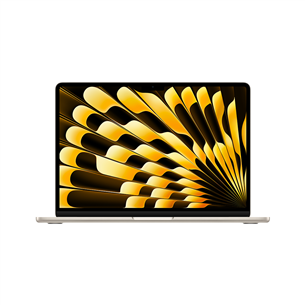 Apple MacBook Air 13'' (2024), M3 8C/8C, 8 ГБ, 256 ГБ, SWE, золотистый - Ноутбук