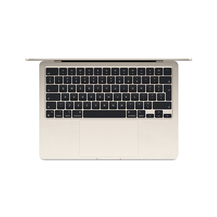 Apple MacBook Air 13'' (2024), M3 8C/8C, 8 ГБ, 256 ГБ, SWE, золотистый - Ноутбук