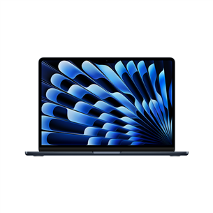 Apple MacBook Air 13'' (2024), M3 8C/8C, 8 GB, 256 GB, RUS, must - Sülearvuti