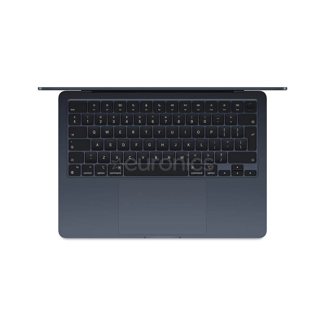 Apple MacBook Air 13'' (2024), M3 8C/10C, 8 ГБ, 512 ГБ, RUS, черный - Ноутбук