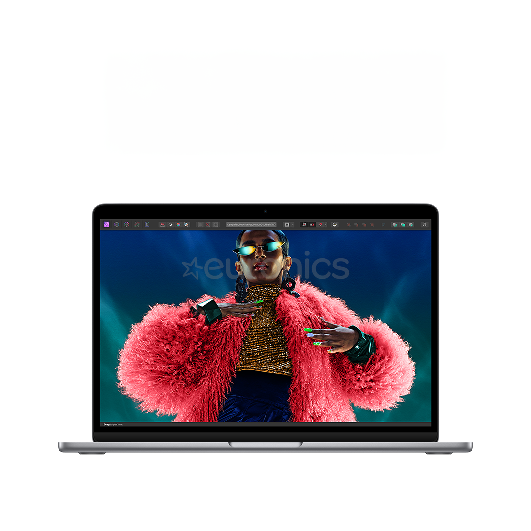 Apple MacBook Air 13'' (2024), M3 8C/10C, 16 GB, 512 GB, RUS, hall - Sülearvuti