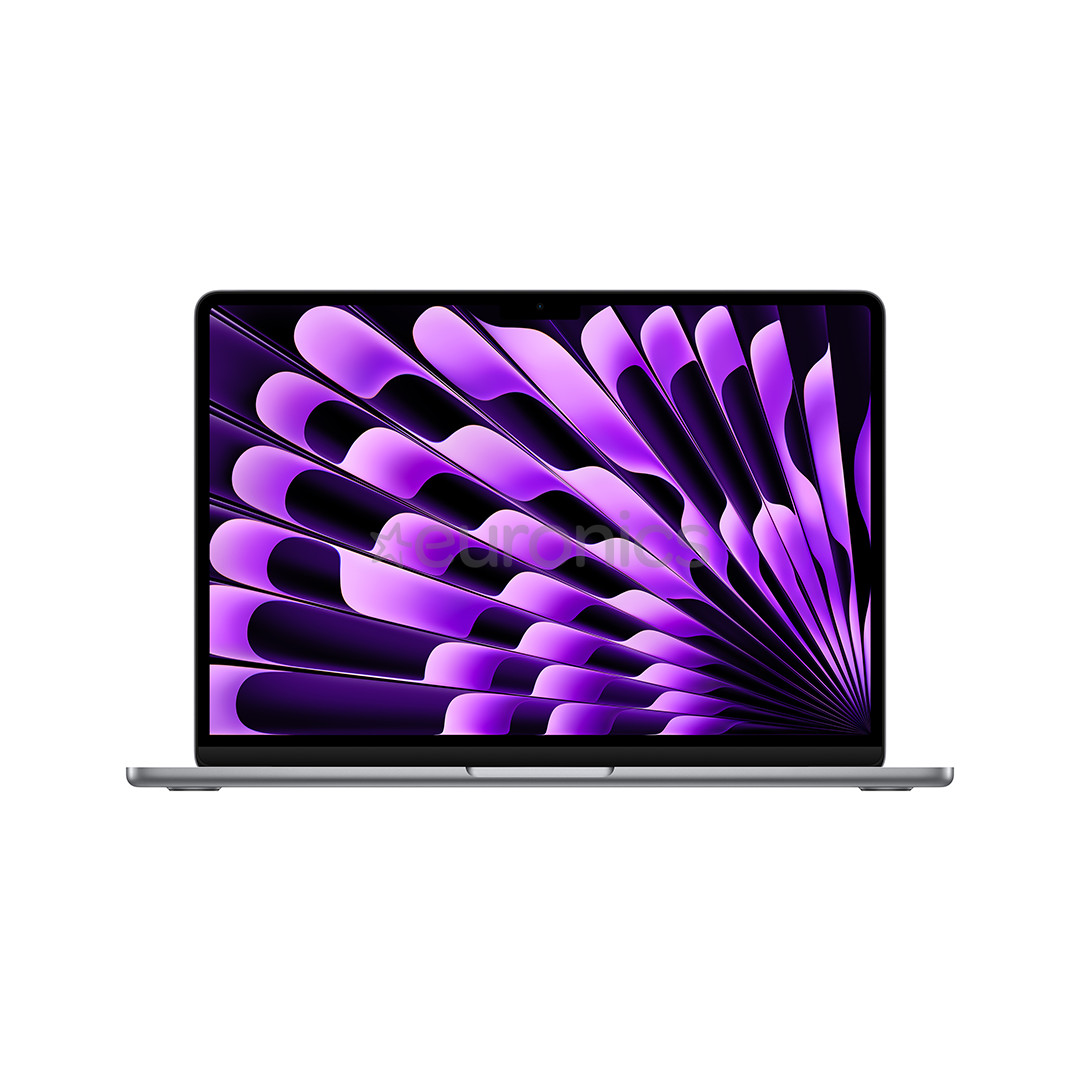 Apple MacBook Air 13'' (2024), M3 8C/10C, 16 ГБ, 512 ГБ, ENG, серый - Ноутбук
