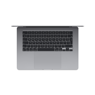 Apple MacBook Air 15'' (2024), M3 8C/10C, 8 ГБ, 256 ГБ, SWE, серый - Ноутбук