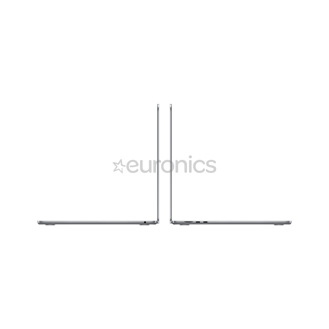 Apple MacBook Air 15'' (2024), M3 8C/10C, 8 GB, 256 GB, RUS, hall - Sülearvuti