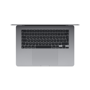 Apple MacBook Air 15'' (2024), M3 8C/10C, 8 ГБ, 256 ГБ, ENG, серый - Ноутбук