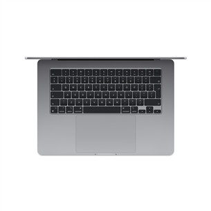 Apple MacBook Air 15'' (2024), M3 8C/10C, 8 ГБ, 512 ГБ, RUS, серый - Ноутбук