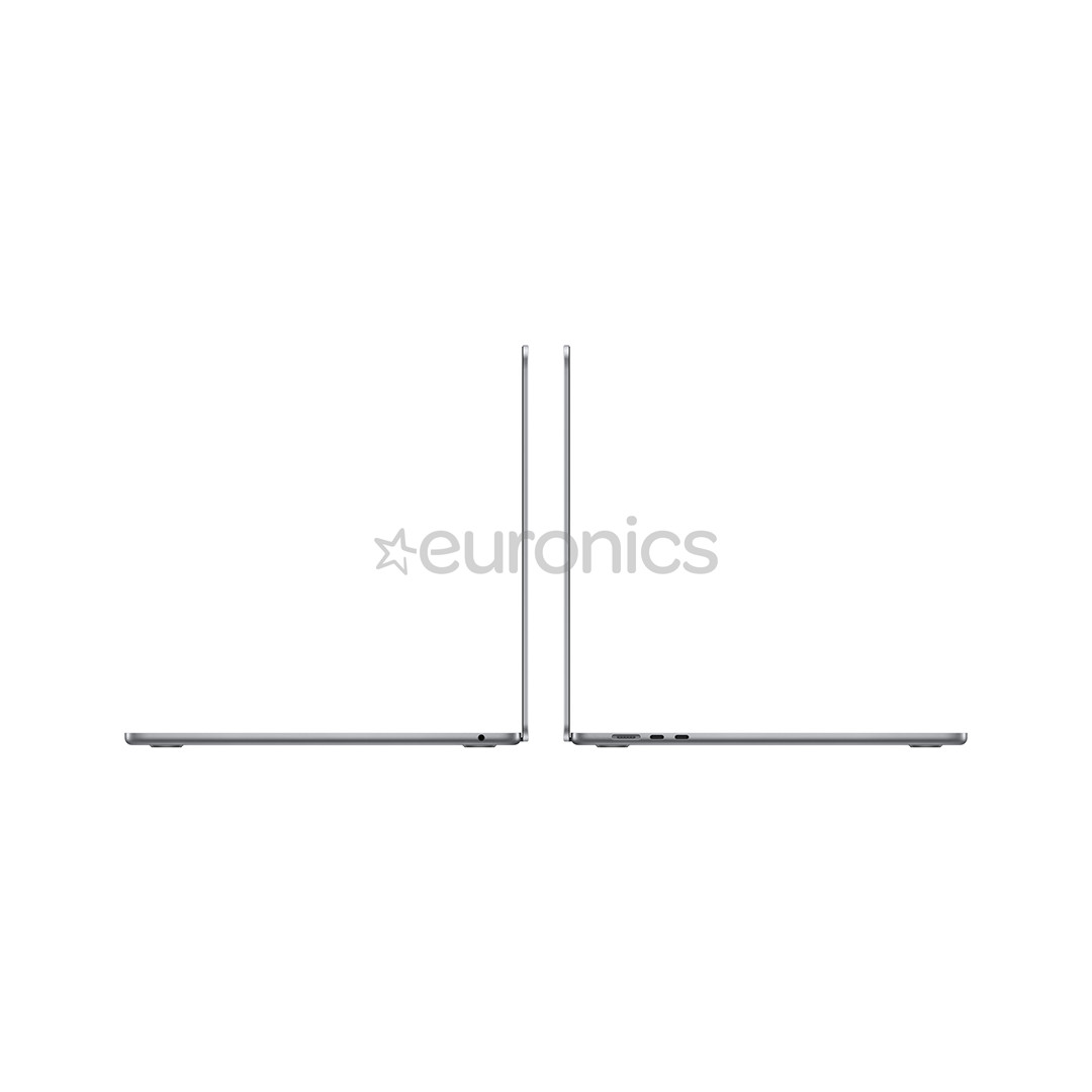 Apple MacBook Air 15'' (2024), M3 8C/10C, 8 ГБ, 512 ГБ, RUS, серый - Ноутбук