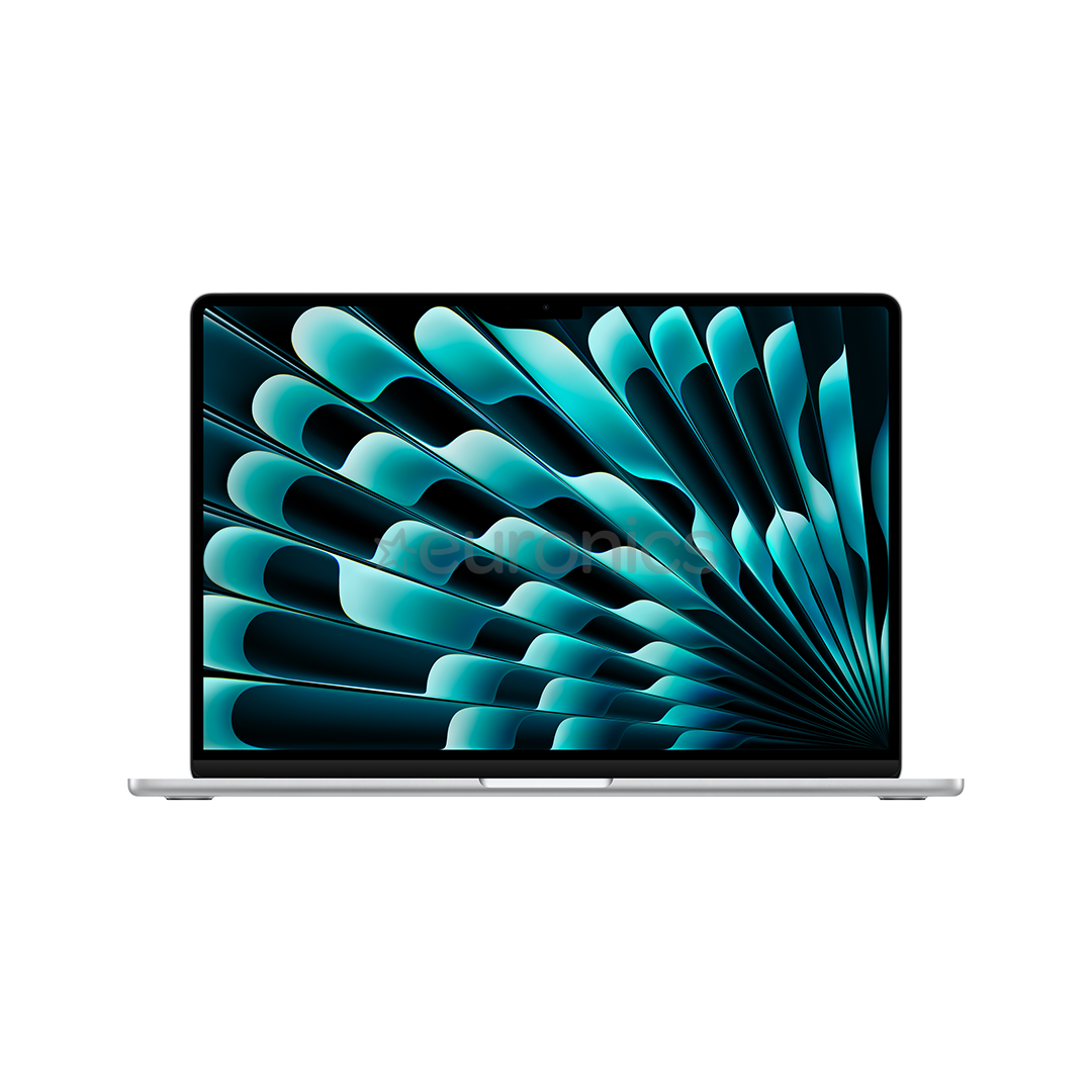 Apple MacBook Air 15'' (2024), M3 8C/10C, 8 GB, 256 GB, RUS, hõbe - Sülearvuti