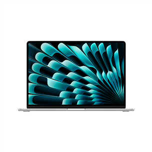 Apple MacBook Air 15'' (2024), M3 8C/10C, 8 GB, 256 GB, ENG, silver - Notebook