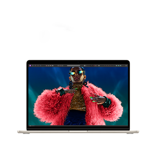 Apple MacBook Air 15'' (2024), M3 8C/10C, 8 ГБ, 512 ГБ, RUS, золотистый - Ноутбук