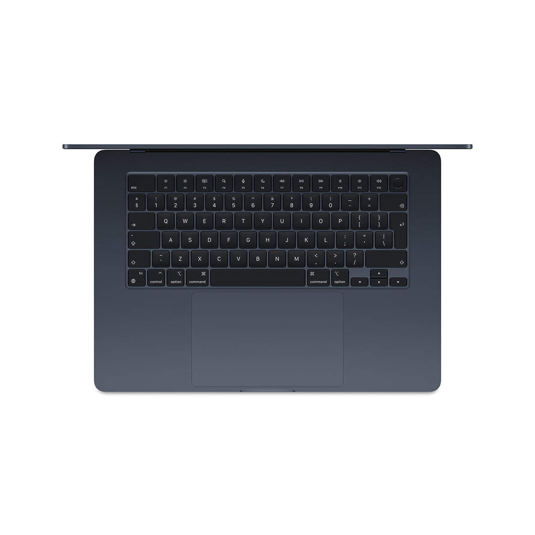 Apple MacBook Air 15'' (2024), M3 8C/10C, 8 ГБ, 512 ГБ, SWE, черный - Ноутбук