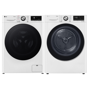 LG, 10 kg + 9 kg - Pesumasin + pesukuivati F4WR710S2W+RH90V9AV2