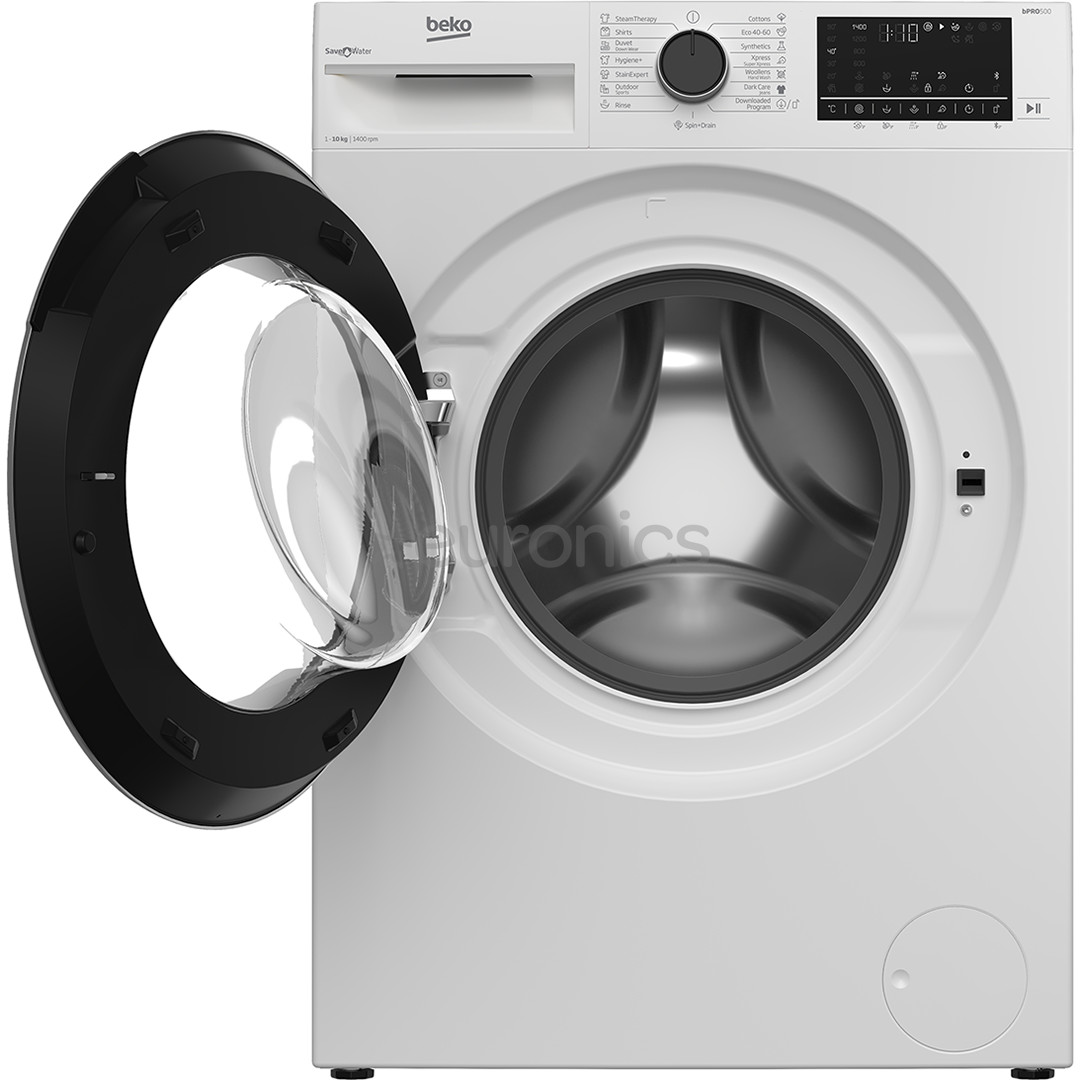 Beko, 10 kg, sügavus 58 cm, 1400 p/min - Eestlaetav pesumasin