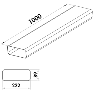 Beko - Installation kit for extractor hob