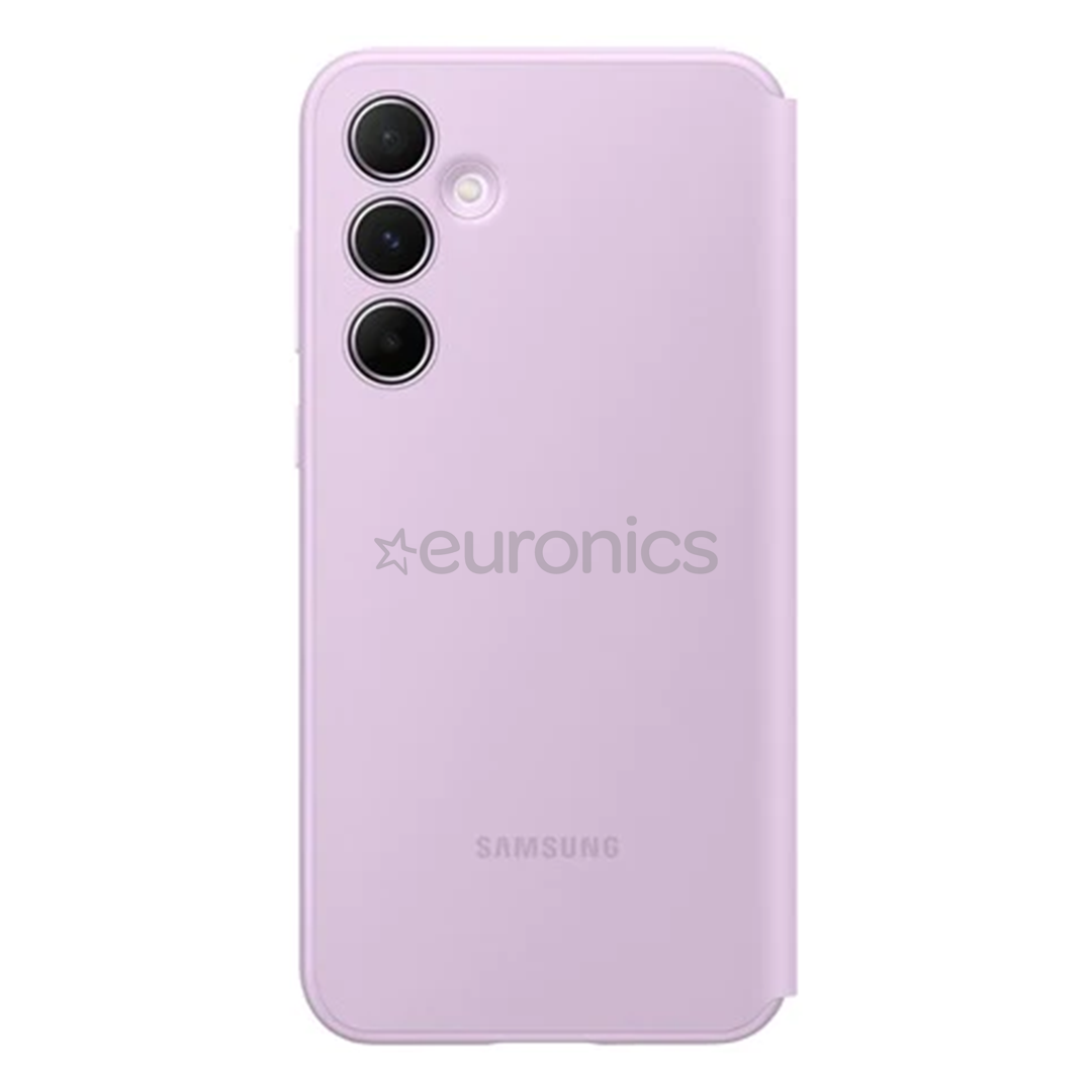 Samsung Smart View Wallet Case, Galaxy A55, сиреневый - Чехол
