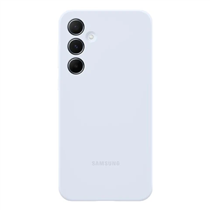 Samsung Silicone Case, Galaxy A55, голубой - Чехол EF-PA556TLEGWW