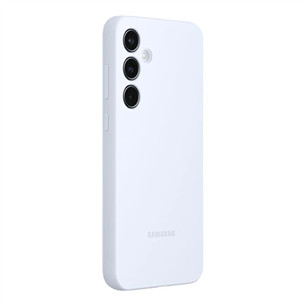 Samsung Silicone Case, Galaxy A55, голубой - Чехол