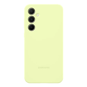 Samsung Silicone Case, Galaxy A55, желтый - Чехол EF-PA556TMEGWW